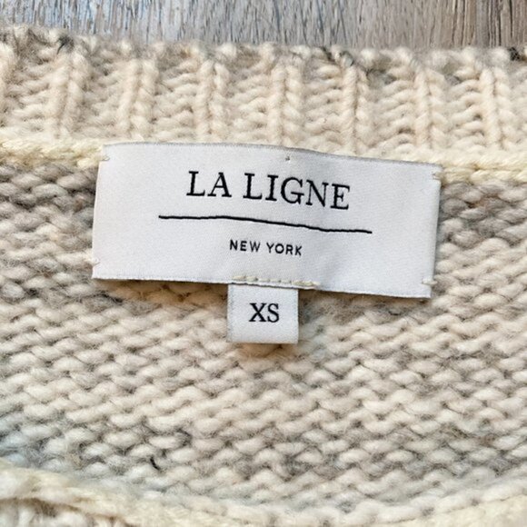 La Ligne Oversized Mélange Marin Sweater Size XS - Picture 5 of 9